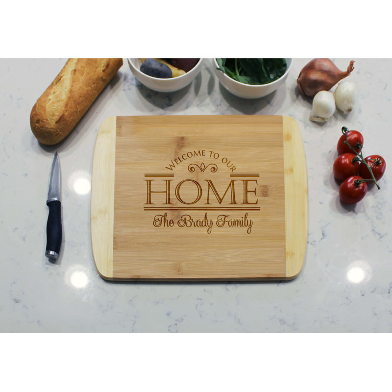 Etchey Bamboo Cutting Board Wayfair