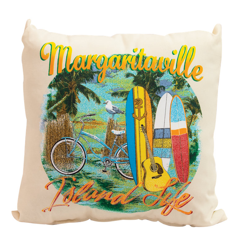 Rio Brands Margaritaville Island Life Indoor Outdoor Throw Pillow Wayfair