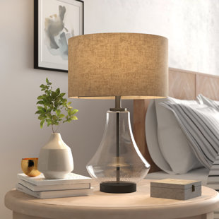 glass bedside lights