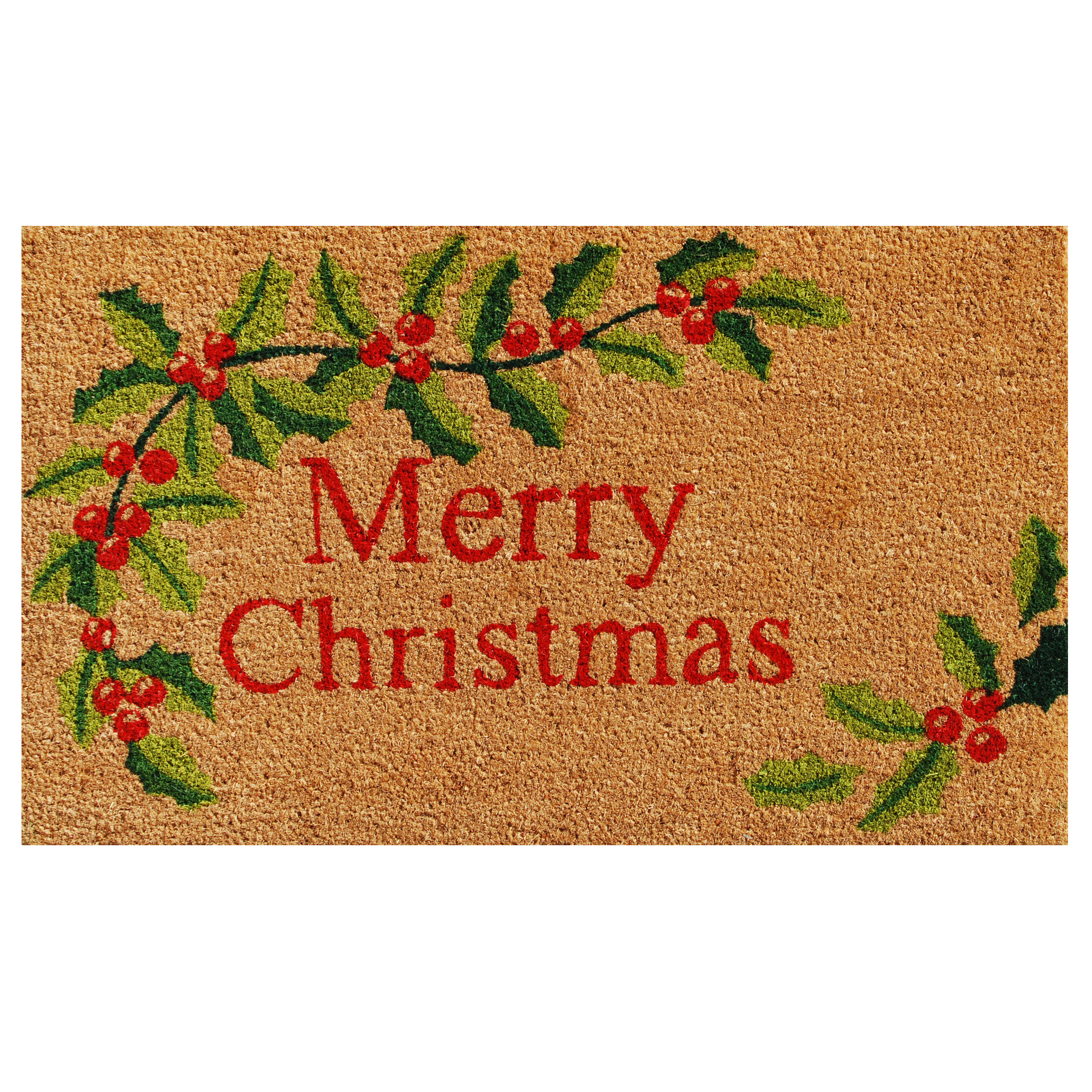 Home More Merry Christmas Non Slip Outdoor Door Mat Reviews