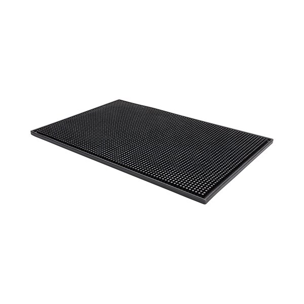Keep Bar Dry & Clean Large Rubber Bar Service Spill Mat 18"x12" Black or Brown 