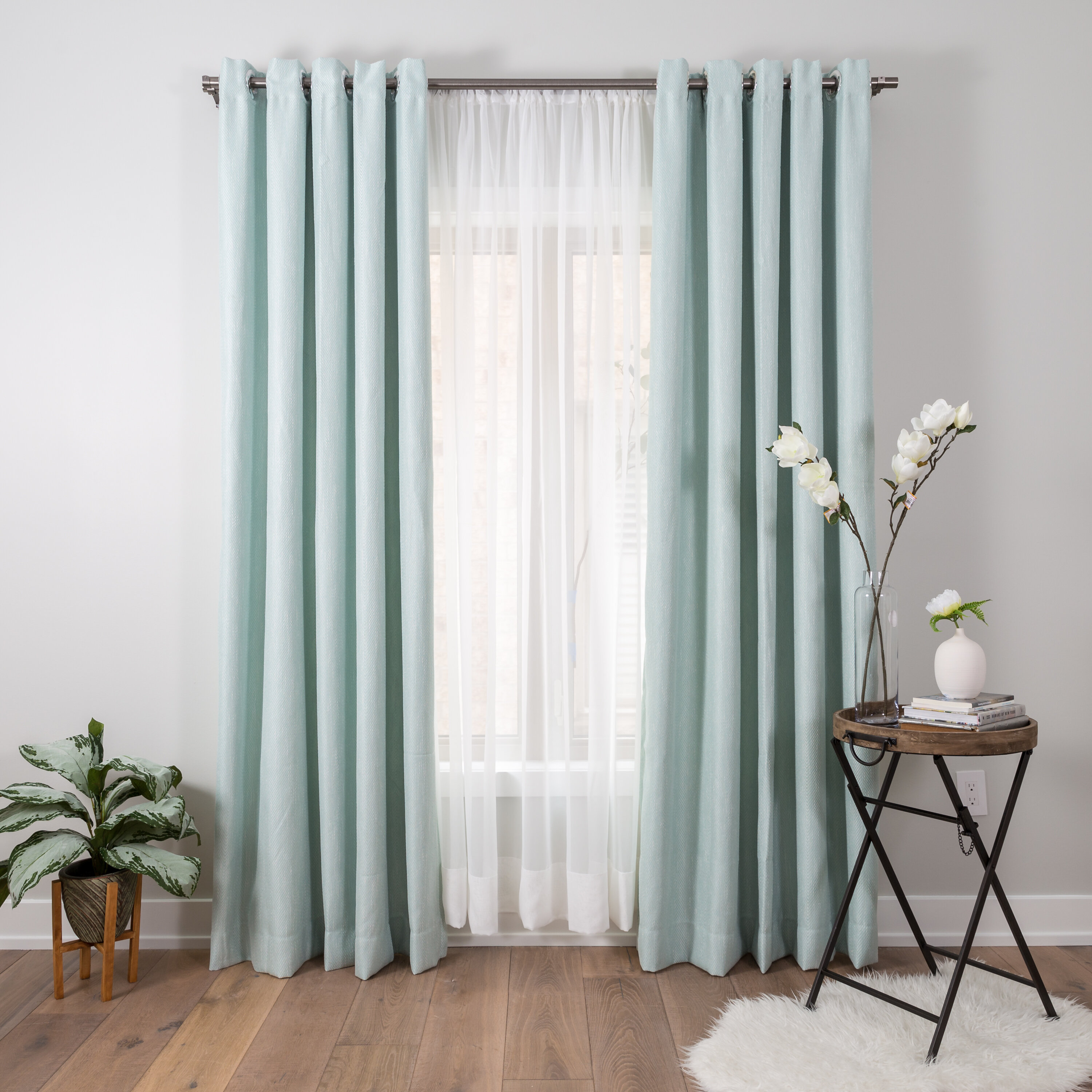 Canora Grey Kennith Blackout Thermal Grommet Curtain Panels Wayfair