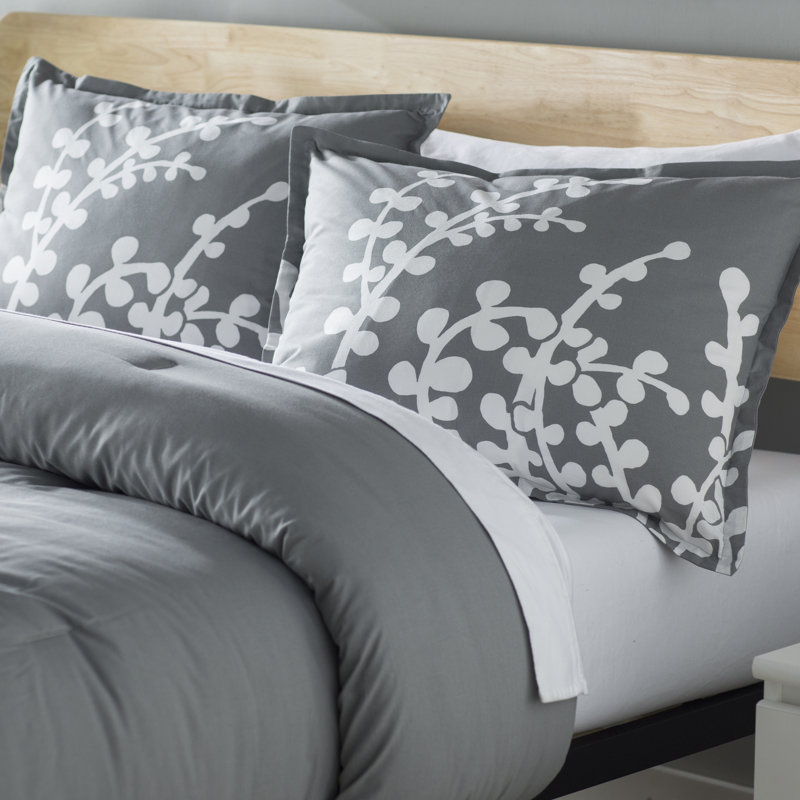 City Scene Branches Reversible Comforter Set Reviews Wayfair