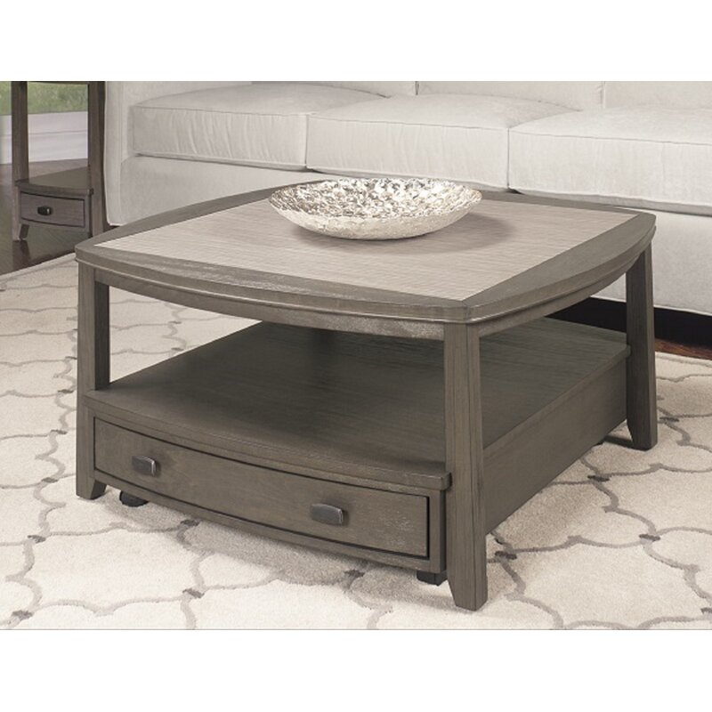 Breakwater Bay Dunhill Coffee Table With Storage Wayfair