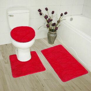 Contour Mat Red Bath Rugs Mats You Ll Love In 2020 Wayfair