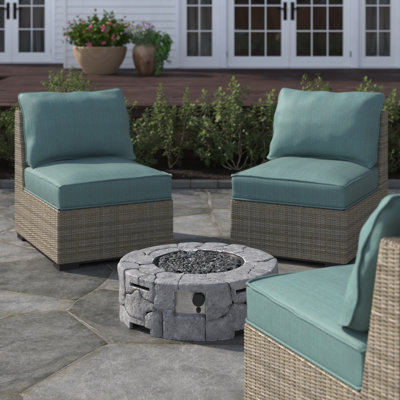 Fehime 9'' H x 28'' W Fiber Reinforced Concrete Outdoor Fire pit
