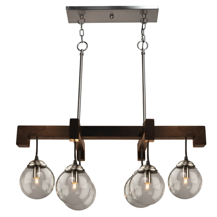 Artcraft Lighting 6 Light Kitchen Island Linear Chandelier Wayfair