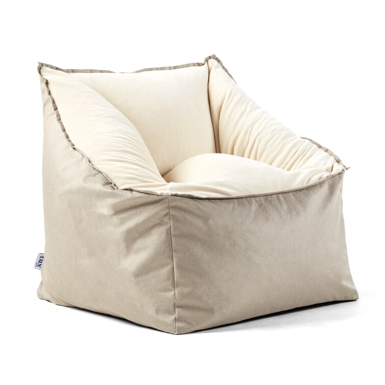Comfort Research Big Joe Standard Velvet Bean Bag Chair & Lounger ...