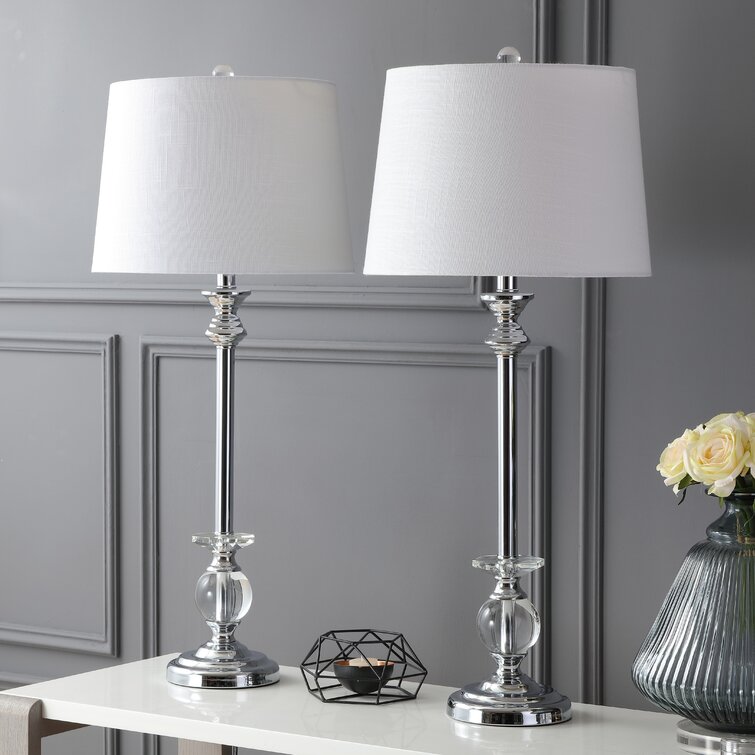 wayfair chrome table lamps