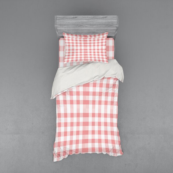 Pink Gingham Bedding Wayfair Ca