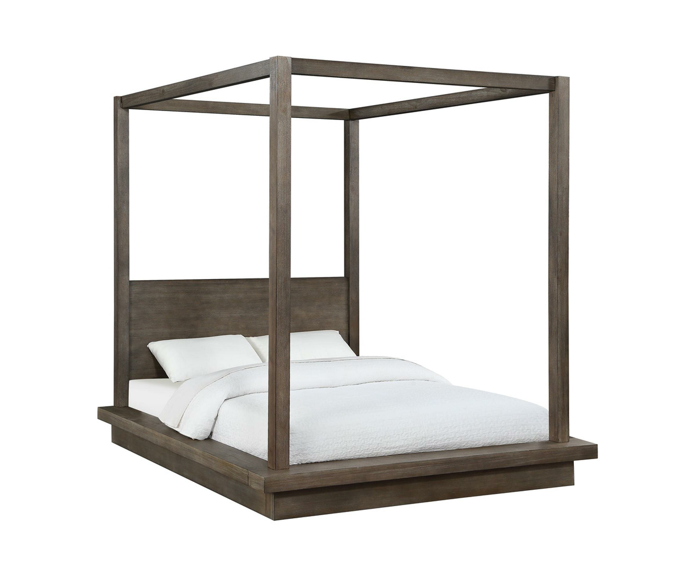 Joss Main Arruda Solid Wood Canopy Bed Reviews Wayfair