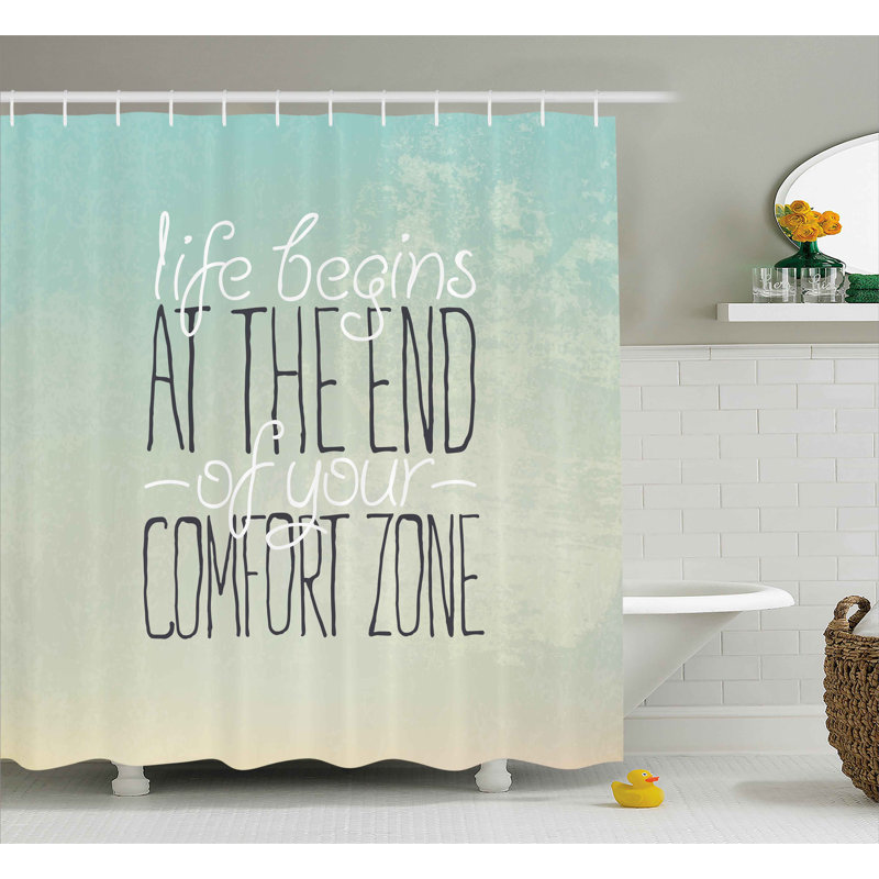 Ebern Designs Yvette Lifestyle Motivational Life Begins At The End