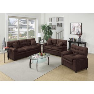 Kingsport 3 Piece Living Room Set