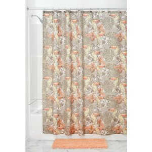 Toucan Natural Shower Curtain