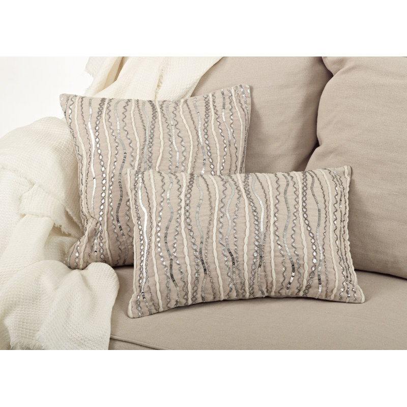 grey beige throw pillows