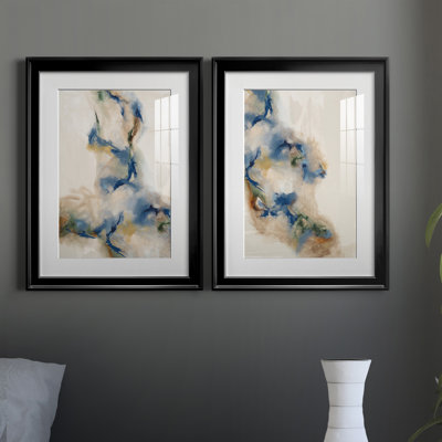 Onward I - 2 Piece Picture Frame Graphic Art Set