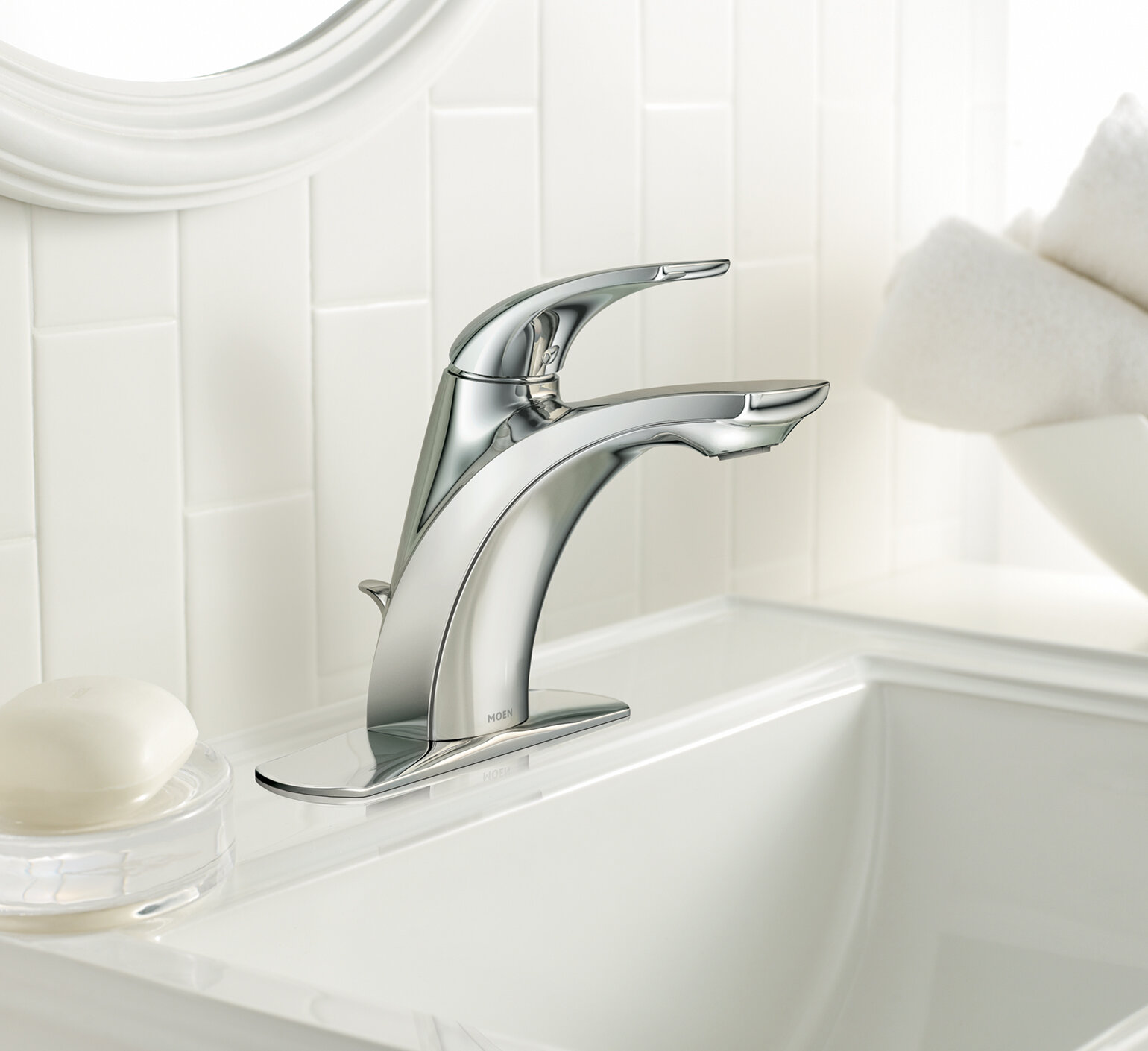 Wsl84533 Moen Zarina Bathroom Faucet Reviews Wayfair