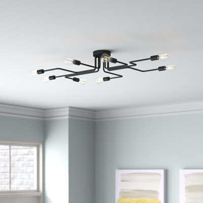 Leighanne 8 - Light 43" Semi Flush Mount