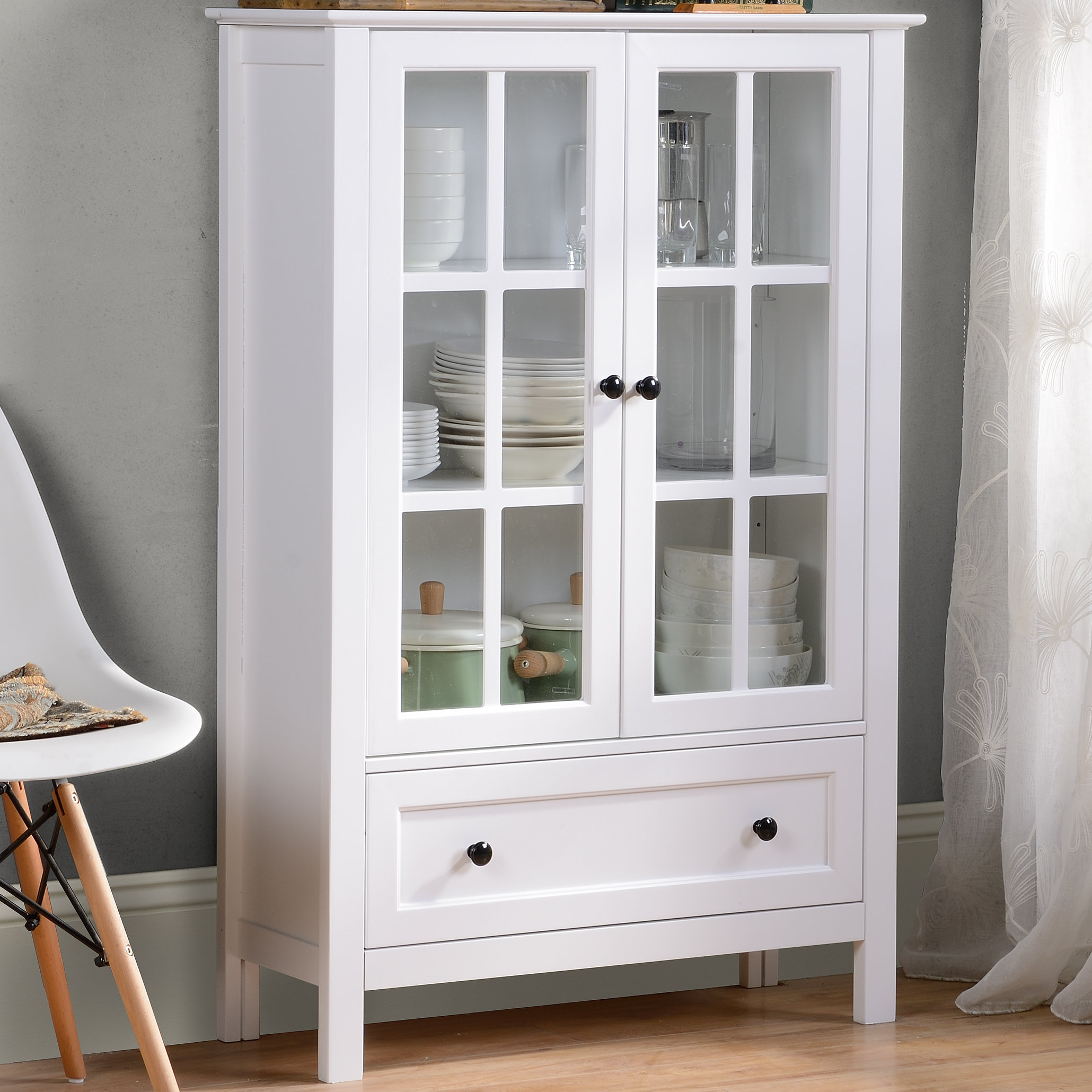 Homestar Miranda Standard China Cabinet Reviews Wayfair