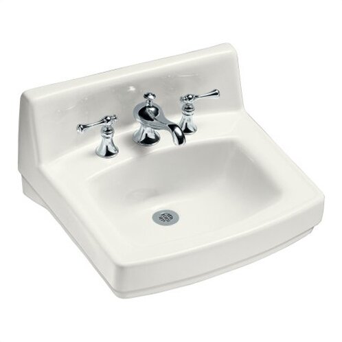 Greenwich Ceramic 21" Wall Mount Bathroom Sink with Overflow