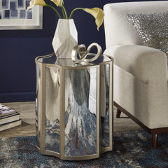 Block Gold End Side Tables You Ll Love In 2021 Wayfair
