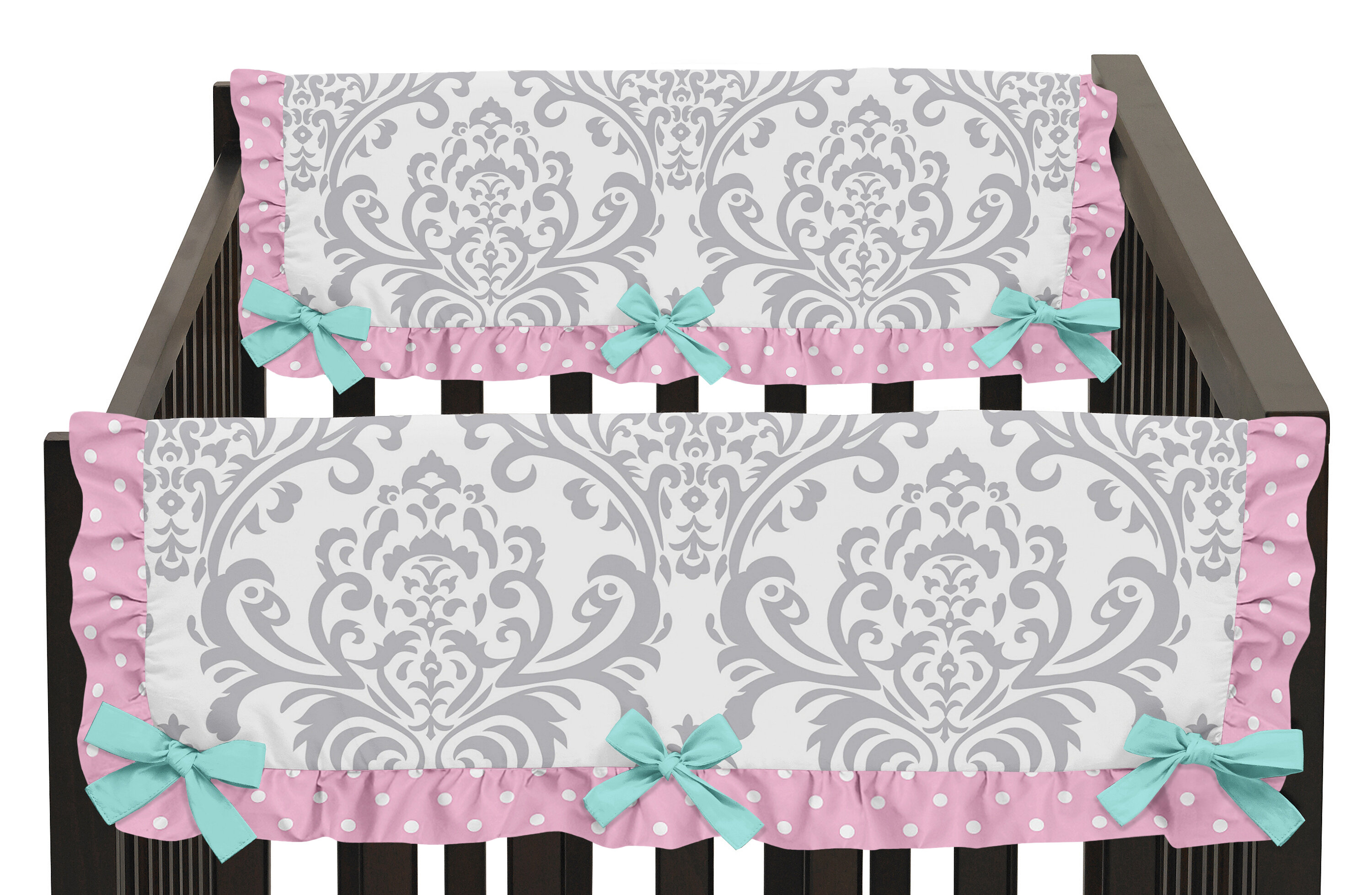 Sweet Jojo Designs Skylar Side Crib Rail Guard Cover Wayfair