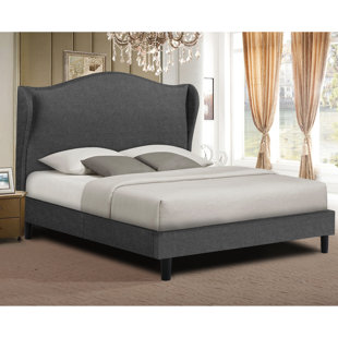 Go to store & view more images Benji Queen Upholstered Platform Bed by House of Hampton