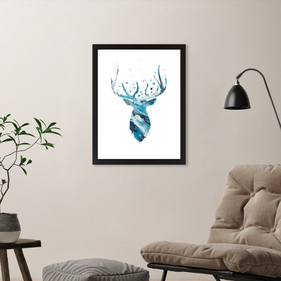 East Urban Home Kate Shephard Stag Head Kids Wall Decor Wayfair