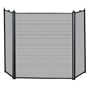 Echeverria 3 Panel Metal Fireplace Screen By Millwood Pines