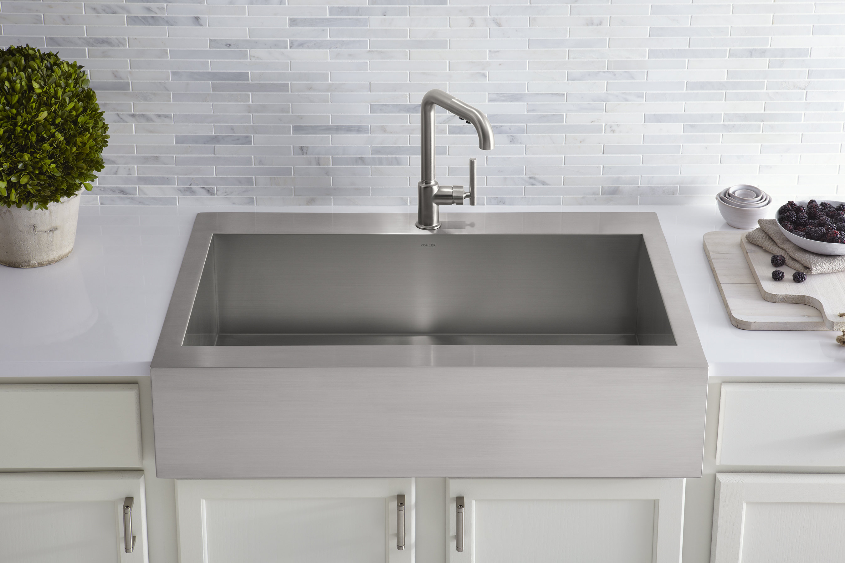 vault single bowl stainless steel kitchen sink