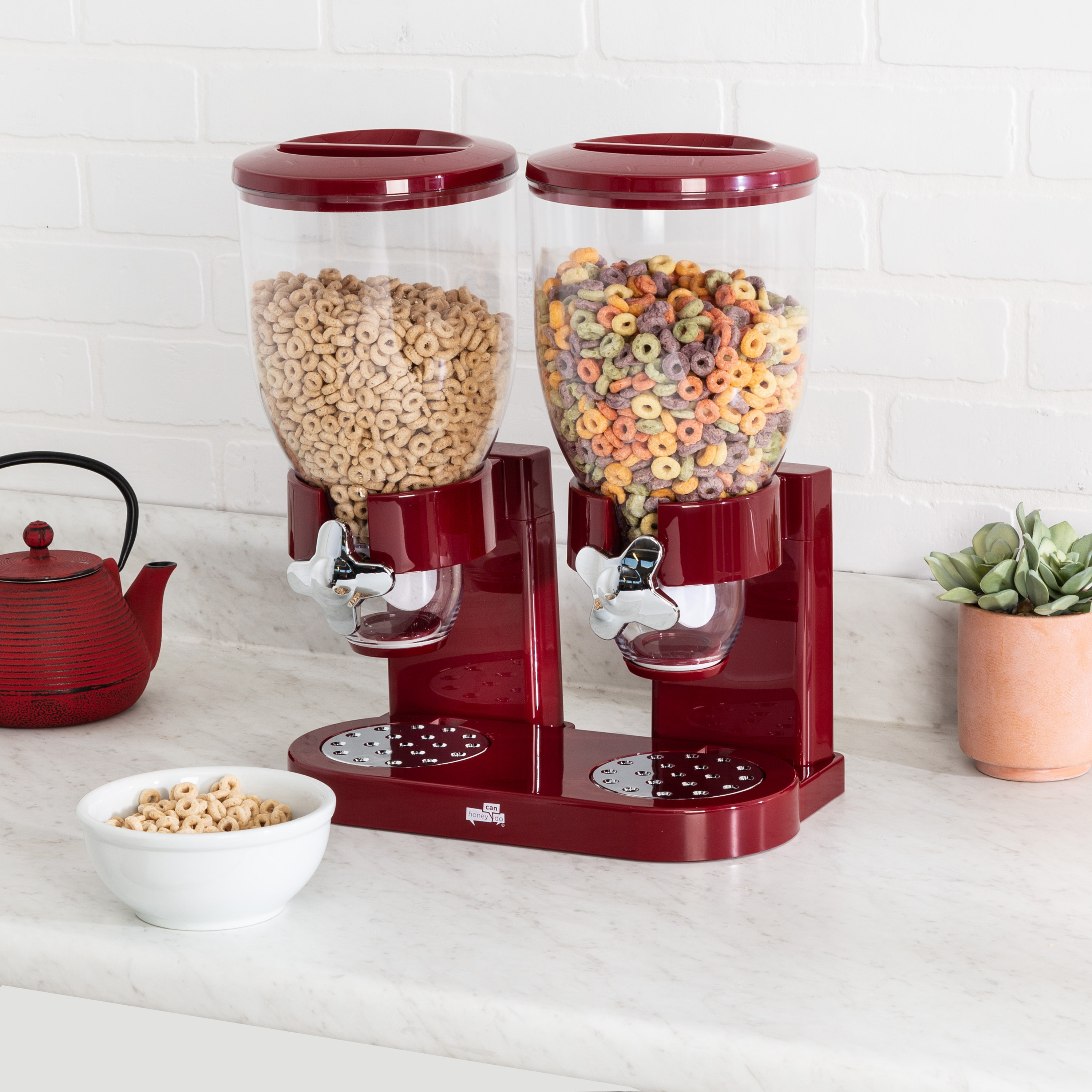 Zevro Double Cereal Dispenser & Reviews Wayfair