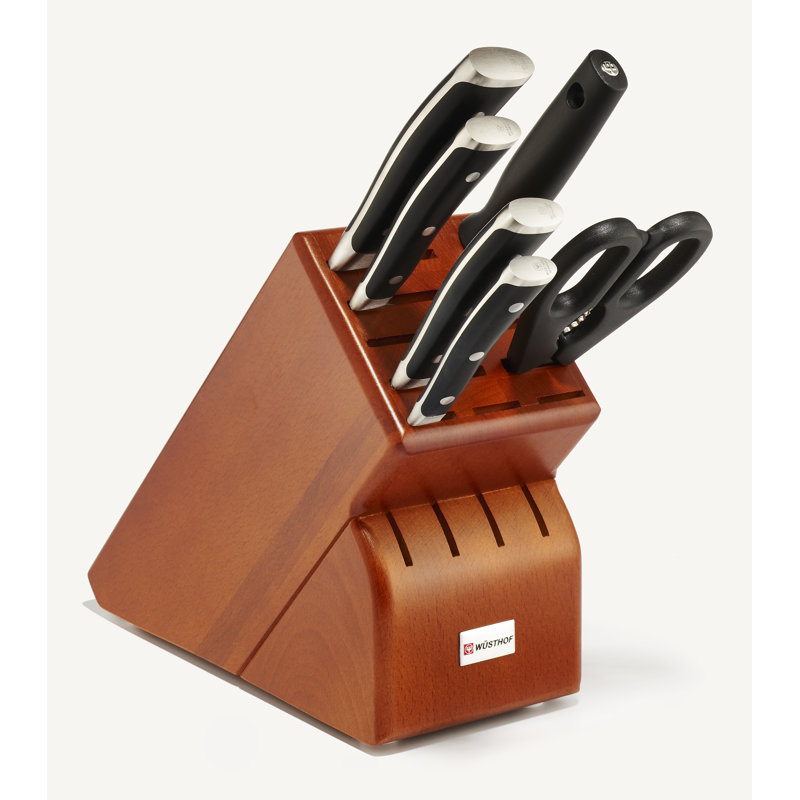 Wusthof Wusthof Classic Ikon 7 Piece Knife Block Set ...