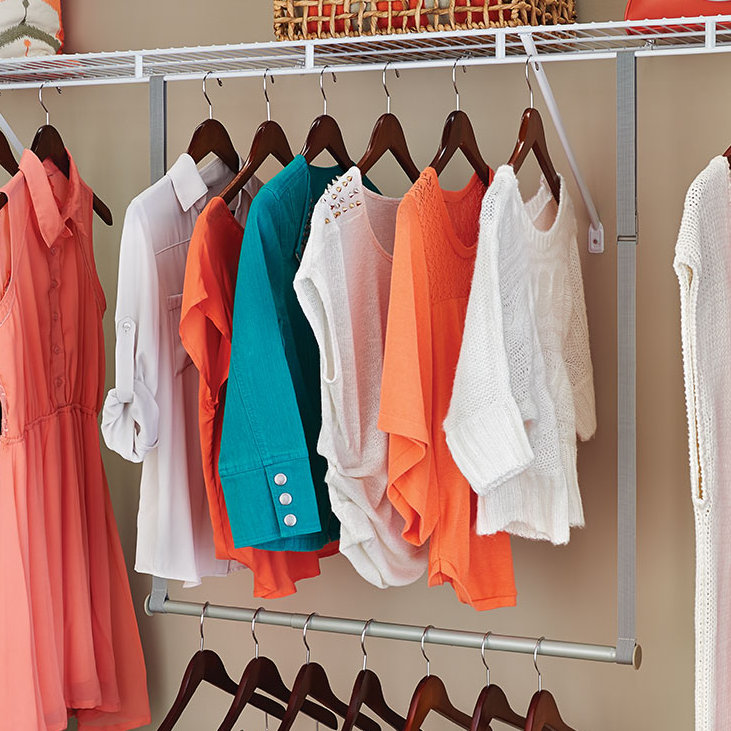 Closetmaid 21 W 37 W Double Hang Closet Rod Reviews Wayfair