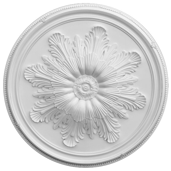 Home Furniture Diy Acanthus Ceiling Medallion Solid Urethane