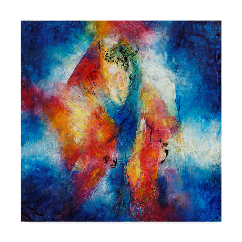 Trademark Art Center Of The Universe Acrylic Painting Print On