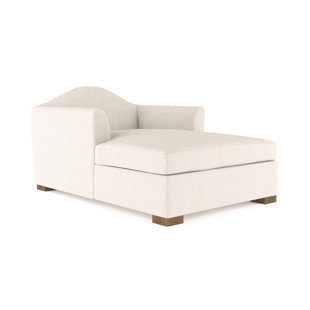 Go to store & view more images Canora Grey Aughalish Vintage Leather Chaise Lounge