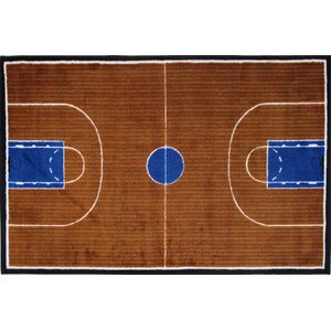 Supreme Basketball Court Kids Rug