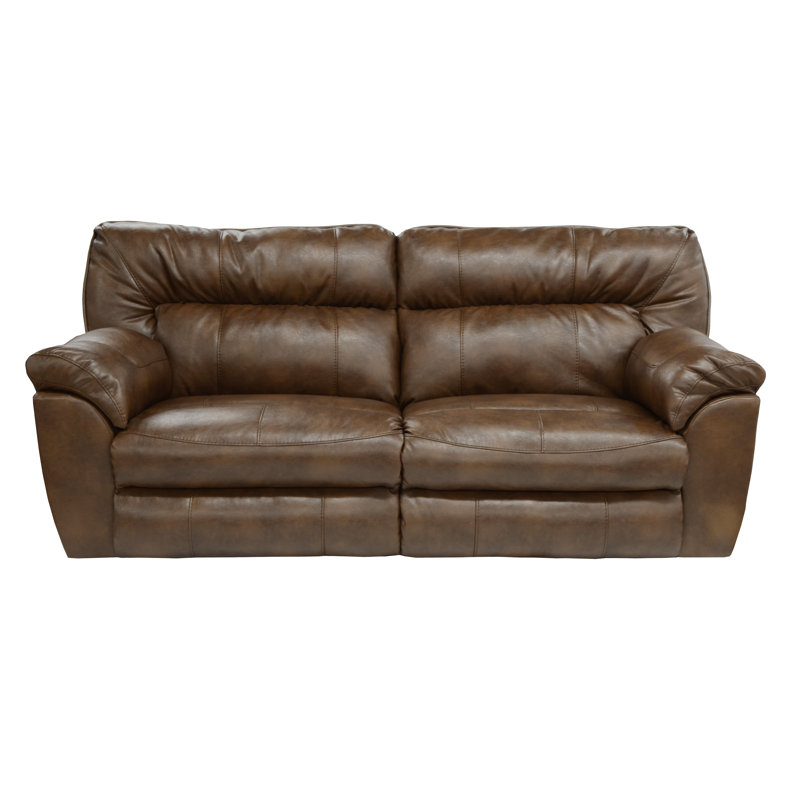 Catnapper Nolan Extra Wide Reclining 90 Pillow Top Arms Sofa Wayfair
