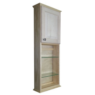 Ashley Series 15.25" W x 43.5" H Wall Mounted Cabinet by