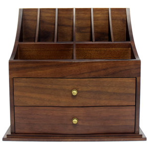 Premium Wooden Cosmetic Storage and Office Organizer with Drawers