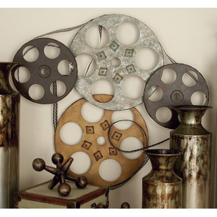 Movie Reels Wall Decor Wayfair