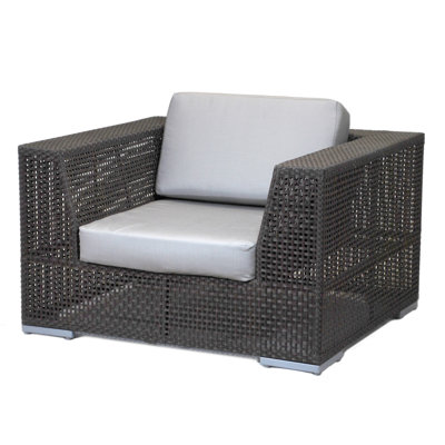 Soho Patio Chair With Cushions Hospitality Rattan Color Spectrum Almond