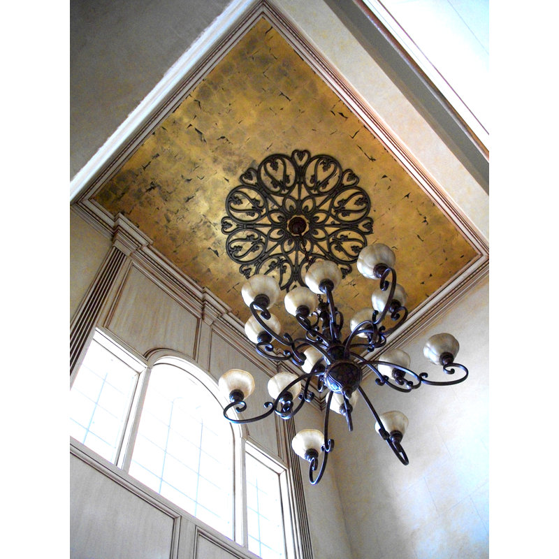 Ceiling Art Store Baptite Ceiling Medallions Reviews Wayfair
