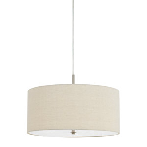Sasha 3-Light Drum Pendant