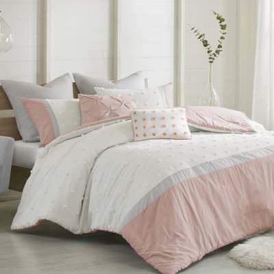 Ophelia Co Elaine Cotton 7 Piece Comforter Set Size Kingcalifornia
