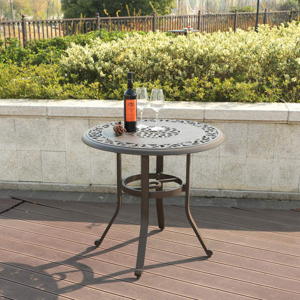 Cast Aluminum Patio Table Wayfair