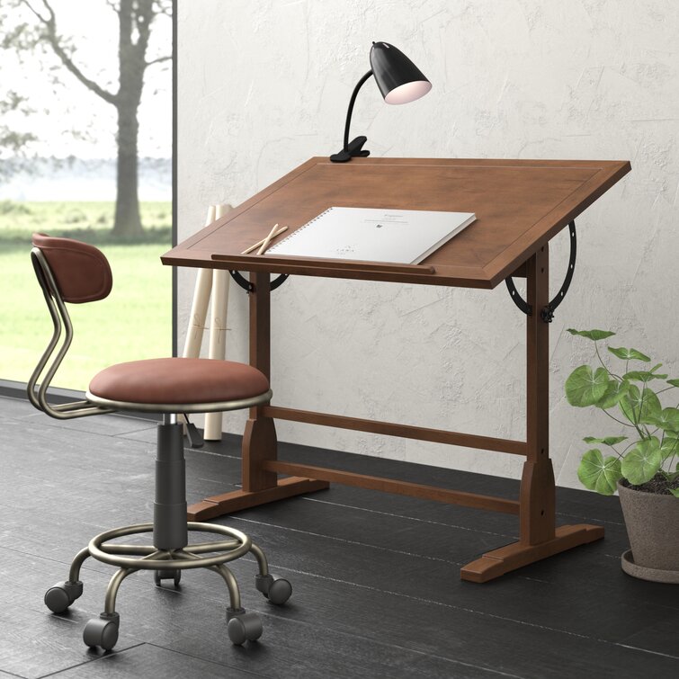 drafting table and stool