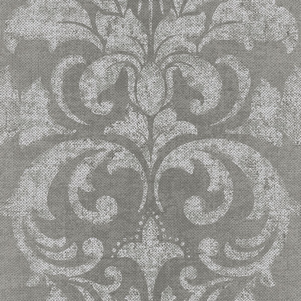 Fleur De Lis Living Treadway 32 7 X 20 5 Ombre Damask Wallpaper