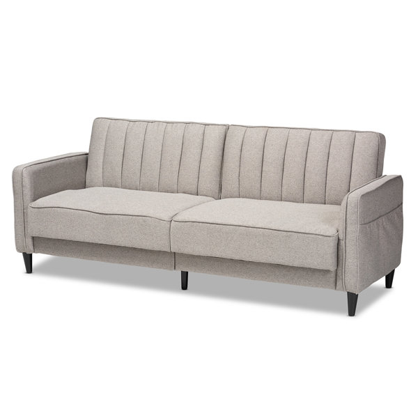 George Oliver Appalachia 100 Polyester 77 Tuxedo Arm Sofa Bed
