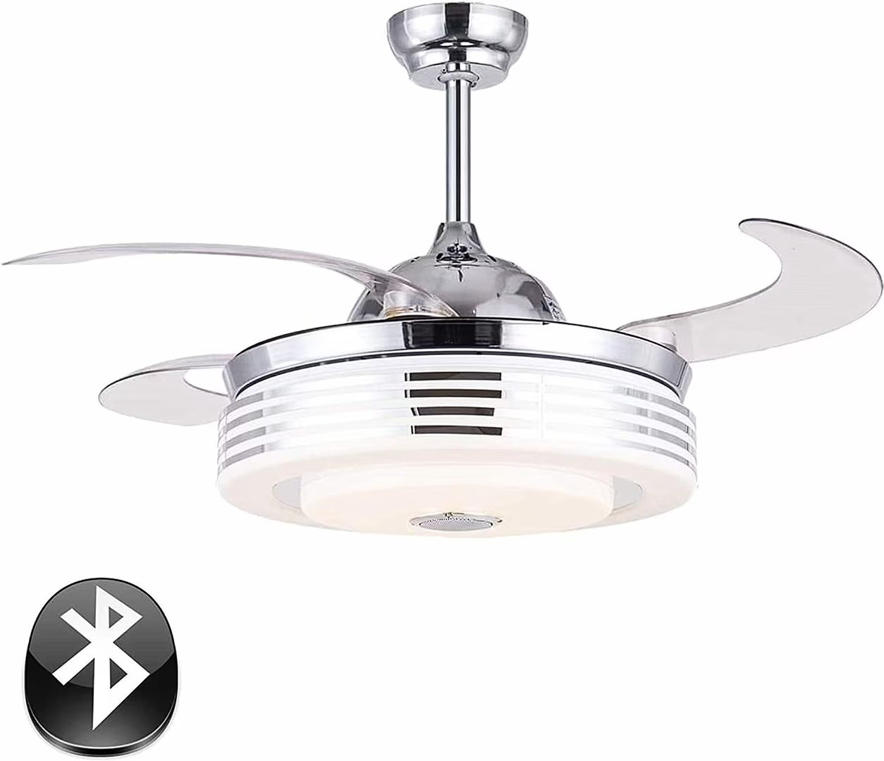 Orren Ellis Ceiling Fan with LED Lights Wayfair